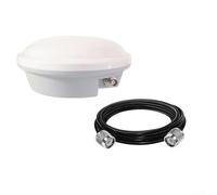 AG-30 GNSS Antenna di misura, resistente alle intemperie, antenna esterna a banda piena con amplificatori a basso rumore per GPS L1/L2/L5 per BeiDou B1/B2/B3 per GLONASS (TNC-TNC)