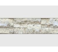 AG Design AWB 8472 - Bordo autoadesivo in mattoni di colore beige, decorazione impermeabile per pareti, mobili, carta da parati, rivestimenti e porte, pellicola | larghezza 500 cm x altezza 13,8 cm