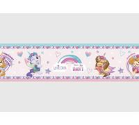 AG Design Bordura Adesiva Paw Patrol, AWBD 8034 | Impermeabile e Decorativa per Cameretta Bambini per Bambina e Bambino | Pellicola Multicolore | Larghezza 500 x Altezza 13,8 cm