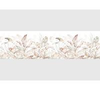 AG Design Bordura Autoadesiva Fiore, AWB 8294 | Decorazione Impermeabile per Pareti, Mobili, Carte da Parati, Rivestimenti Murali e Porte, Pellicola, Multicolore | Larghezza 500 cm x Altezza 13,8 cm