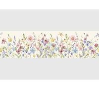 AG Design Bordura Autoadesiva Flora Selvatica ad Acquerello, AWB 8454 | Decorazione Impermeabile per Pareti, Mobili, Carte da Parati, Rivestimenti Murali, Pellicola | Larghezza 500 x Altezza 13,8 cm