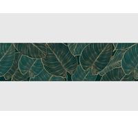 AG Design Bordura Autoadesiva Foglie Verdi, AWB 8400 | Decorazione Impermeabile per Pareti, Mobili, Carte da Parati, Rivestimenti Murali e Porte, Pellicola | Larghezza 500 cm x Altezza 13,8 cm