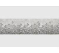 AG Design Bordura Autoadesiva Mosaico Grigio, AWB 8450 | Decorazione Impermeabile per Pareti, Mobili, Carte da Parati, Rivestimenti Murali e Porte, Pellicola | Larghezza 500 cm x Altezza 13,8 cm
