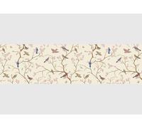 AG Design Bordura Autoadesiva Uccelli, AWB 8414 | Decorazione Impermeabile per Pareti, Mobili, Carte da Parati, Rivestimenti Murali e Porte, Pellicola, Multicolore | Larghezza 500 cm x Altezza 13,8 cm