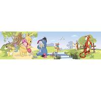 AG Design - Disney Wall Border - Autoadesivo - Winnie The Pooh Disney - Adesivo - 0,10 x 5 m - WBD 8080