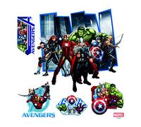 AG Design DKS 3805 Wall Sticker Disney-Autoadesivo, Multicolor, 30 x 30 cm