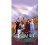 AG Design Elsa Tende per cameretta dei Bambini, Motivo: Frozen 2, Multicolore, 140 x 245 cm