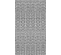 AG Design FCP L 6594-Tenda Geometrica per Soggiorno, Cucina, Camera da Letto, casetta da Giardino, 140 x 245 cm, 1 Pezzo, Colore: Grigio, Poliestere
