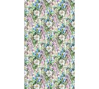 AG Design fcsl 7555 Fiori, Tenda/Tenda, 1 Parte, plastica, Multicolore, 140 x 245 cm