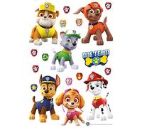 AG Design Paw Patrol Adesivi da Parete per Bambini, Adesivi Autoadesivi per Ragazzi e Ragazze, Decorazione da Parete 42,5 x 65 cm | ADK 1733
