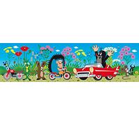 Ag Design Wall Border-Autoadesivo, Carta, Colorful, 5 x 1 cm