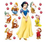 AG Design - Wall Sticker Disney - Autoadesivo - Disney Princesse - Adesivo - 30 x 30 cm, 1 Parte - DKs 1083