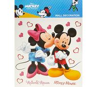 AG Design - Wall Sticker Disney - Autoadesivo - Mickey Mouse Disney - Adesivo - 30 x 30 cm, 1 Parte - DKs 1085