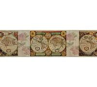 AG Design WB 8220 Wall Border-Autoadesivo, Colorful, 5 x 14 cm