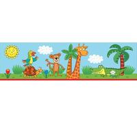 AG Design WBD 8102 Wall Border-Autoadesivo, Colorful, 5 x 14 cm
