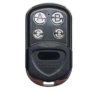 AG MATIC Telecomando universale multifrequenza per porte e cancelli del garage, duplicatore clonatore per tutti i codici fissi e alcuni Rolling Code ASK/FSK 433-868 MHz (confezione da 1 nero)