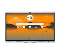 AG Neovo lavagna interattiva 163,8 cm (64.5") 3840 x 2160 Pixel Touch screen Nero, Argento