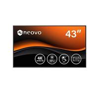 AG neovo PD4302・Schermo piatto per segnaletica digitale, 109,2 cm (43"), LCD, 3840 x 2160 pixel, 24/7 (PD4302)