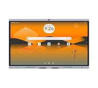 AG Neovo Smart Board da 75 pollici con fotocamera e microfono, lavagna interattiva certificata Google EDLA per aziende, Android 13, condivisione schermo wireless, lavagna bianca digitale (IFP7504P-AO)