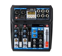 AG-PS6 DC 5V Bluetooth Computer Record Scheda audio USB Record 6 canali 2 Mono 2 Stereo 16 Effetti digitali Mixer audio