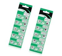 AG1 LR621 batterie Button Coin Cell per uso, 20, A | Batterie alcaline stabile per l ' elettronica tutti i giorni e alimentazione costante in vari piccoli