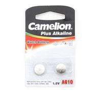 AG10 Camelion - batterie a bottone alcaline (2 Pezzi)