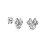 Again jewelry Orecchini Minnie Mouse Argento Zirconi Cubici - Orecchini