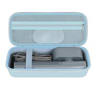 Againmore Custodia per vaporiera compatibile con Jack & Rose 100-220 V portatile da viaggio per vestiti, vaporiera portatile e ferro da stiro, borsa organizer con tasca in rete per accessori, solo