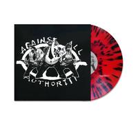 Against All Authori 24 Hour Roadside Resistance - Red w/ Black Splatt (Vinyl LP)