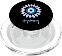 Agape significa amore in greco, souvenir greco con occhi malvagi PopSockets PopGrip per MagSafe