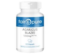Agaricus Blazei Murill 1300 mg dose giornaliera - 120 capsule, VEGAN - equo e...