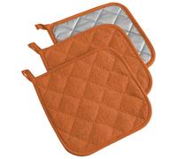 Agarradera DII Basic Terry acolchada 100 % algod n, 3 piezas