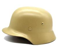 Agashi Casco Tedesco M35 Della Seconda Guerra Mondiale Casco in Acciaio Dell'Esercito Casco Di Sicurezza Della Seconda Guerra Mondiale Replica Airsoftball Attrezzatura Militare Replica Cappelli con Fo