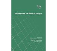 Agata Ciabattoni Igor Sedlár David Gabelai Advances in Modal Logic 1 (Tascabile)