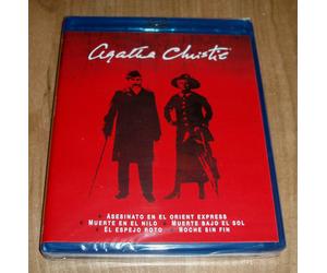AGATHA CHRISTIE ASSASSINIO SULL'ORIENT EXPRESS 5 FILM BLU-RAY SIGILLATO