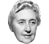 Agatha Christie (BW) Big Head