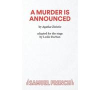 Agatha Christie Leslie Darbon A Murder is Announced (Tascabile)