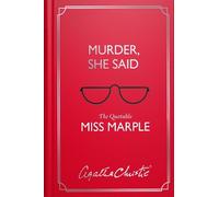Agatha Christie Murder, She Said (Copertina rigida)