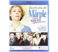 Agatha Christie's Miss Marple Adaptations - Season 1 (4 Films) - 2-Disc Set ( Marple: The Murder at the Vicarage / Marple: 4:50 from Paddington (Marple: What Mrs. McGillicuddy Saw) [ Origine Spagnolo, Nessuna Lingua Italiana ] (Blu-Ray)