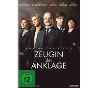 Agatha Christie's Zeugin der Anklage (DVD) Billy Howle Kim Cattrall Monica Dolan