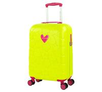 Agatha Ruiz de la Prada - Bagaglio da viaggio in cabina 55X40X20 Trolley rigido con ruote Bagaglio a mano per aereo Bagaglio in cabina Bagaglio a mano leggero per viaggi brevi Compatibile, Pistacchio