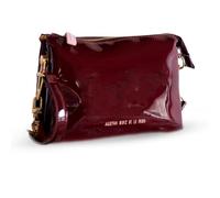 Agatha Ruiz de la Prada Borsa A Tracolla Tre Pezzi Color Bordeaux Con Logo A Contrasto