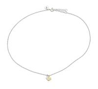Agatha Ruiz de la Prada Collana da ragazza in argento sterling 925m 38 cm. fiori pendenti 7mm. combinato