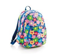 Agatha Ruiz de la Prada Miquelrius - Zaino scolastico triplo scomparto, Doppia cerniera, Poliestere riciclato, Maniglie regolabili, Schiena imbottita, Zaino 27 litri, Design