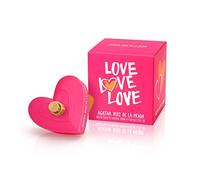 Agatha Ruiz de la Prada Perfumes - Love Love Love, Eau de Toilette Spray per Donne, Agrumi Fruttato con Note Floreali di Rosa e Gelsomino - 50 ml