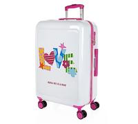 Agatha Ruiz de la Prada - Valigia Grande e Resistente, Valigie Eleganti, Valigia Da Stiva Robusta, Trolley Spazioso. Serratura a Combinazione TSA, Amore