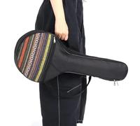 Agatige Borsa Imbottita per Banjo a 4 Corde, Ukulele Gig Bag, Custodia Banjo, Borsa da Concerto, Multicolore
