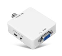 Agatige Convertitore di Interfaccia Multimediale, Convertitore da VGA a BNC Accessori per i'Home Theatre Adattatore da Video a VGA per Monitor Home Theater Fotocamera PC TV DVD DVR