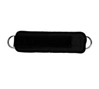 Agatige Correas de tobillo de Fitness para máquina de Cable, Doble anillo en D, Ajustable, acolchado, cómodo, correas de neopreno para tobillo, muñequeras, bandas de contragolpe, (Black)