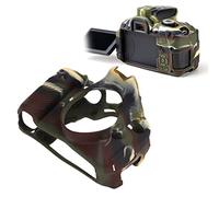 Agatige Custodia di protezione in silicone per copertina del corpo con fotocamera da shock 650D 600D 700D con ritagli precisi morbidi slip per la pelle (Camuffare)